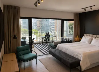 Kitnet com 1 Quarto para alugar, 44m² no Vila Nova Conceição, São Paulo