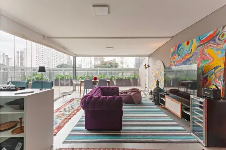 Apartamento com 1 Quarto para alugar, 140m² no Vila Nova Conceição, São Paulo