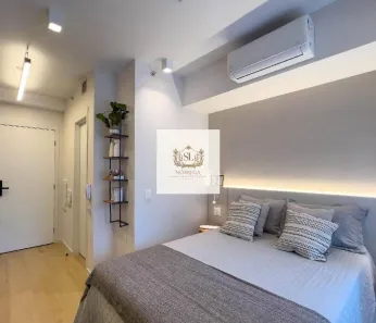Apartamento com 1 Quarto para alugar, 21m² no Paraíso, São Paulo