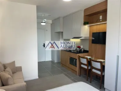 Apartamento com 1 Quarto para alugar, 27m² no Santo Amaro, São Paulo