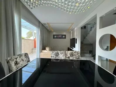 Casa de Condomínio com 3 Quartos à venda, 182m² no Vila Assunção, Santo André