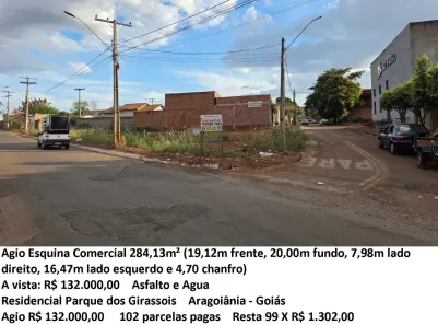 Lote/Terreno à venda, 284m² no Residencial Triunfo II Etapa, Goianira