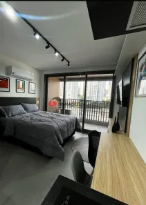 Apartamento com 1 Quarto para alugar, 25m² no Vila Assunção, Santo André
