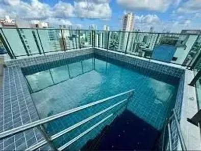 Apartamento com 1 Quarto para alugar, 24m² no Boa Viagem, Recife