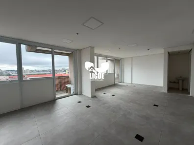 Sala Comercial para alugar, 66m² no Novo Homero Thon, Santo André