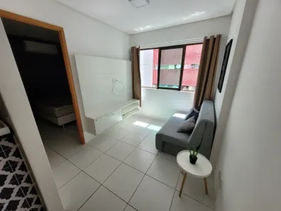 Apartamento com 1 Quarto para alugar, 28m² no Espinheiro, Recife