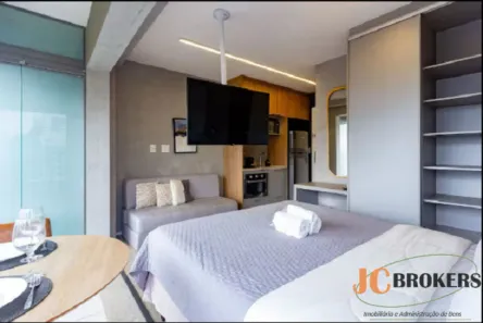 Apartamento com 1 Quarto à venda, 25m² no Indianópolis, São Paulo