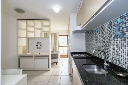 Apartamento com 1 Quarto para alugar, 35m² no Centro, Curitiba