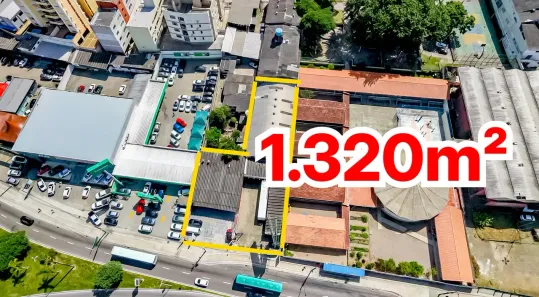 Lote/Terreno à venda, 1320m² no Capoeiras, Florianópolis