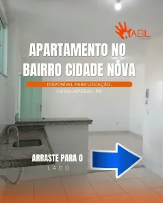 Apartamento com 2 Quartos para alugar, 60m² no Cidade Nova, Parauapebas