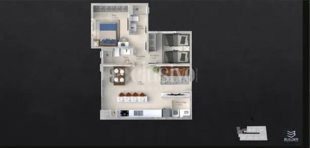 Apartamento com 2 Quartos à venda, 68m² no Trindade, Florianópolis