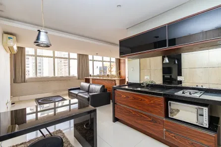 Apartamento com 1 Quarto para alugar, 55m² no Mercês, Curitiba