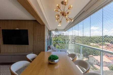 Apartamento com 3 Quartos para alugar, 118m² no Urbanova I, São José dos Campos