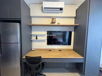 Apartamento com 1 Quarto para alugar, 27m² no Moema, São Paulo