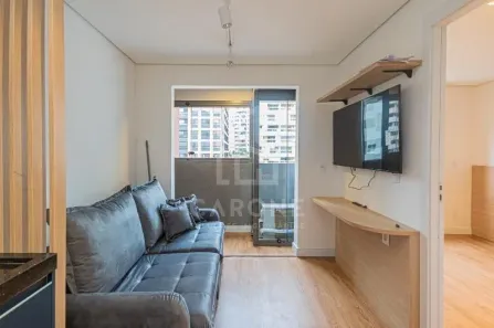 Apartamento com 1 Quarto para alugar, 25m² no Vila Olímpia, São Paulo