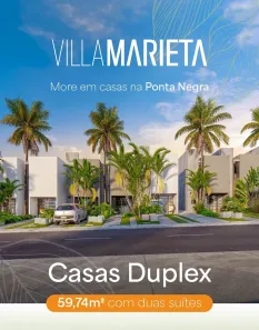 Casa de Condomínio com 2 Quartos à venda, 59m² no Ponta Negra, Manaus