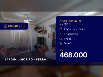 Apartamento com 2 Quartos à venda, 54m² no Jardim Limoeiro, Serra