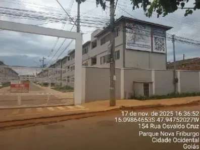 Apartamento com 2 Quartos à venda, 44m² no Mansões Recreio Mossoró, Cidade Ocidental