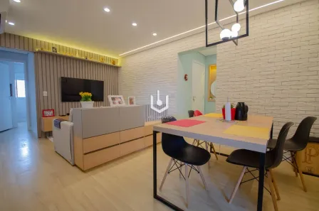 Apartamento com 3 Quartos para alugar, 82m² no Jardim Caravelas, São Paulo