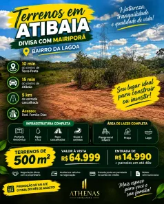 Lote/Terreno à venda, 600m² no Centro, Atibaia