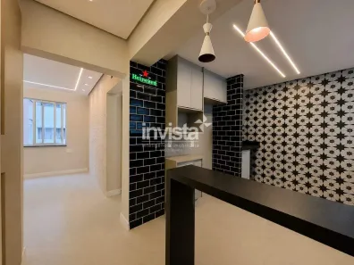 Apartamento com 1 Quarto à venda, 44m² no José Menino, Santos