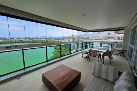 Apartamento com 3 Quartos para alugar, 241m² no Barra da Tijuca, Rio de Janeiro