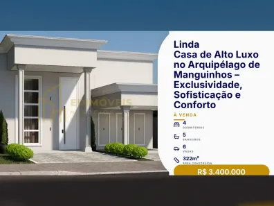 Casa com 4 Quartos à venda, 322m² no Manguinhos, Serra