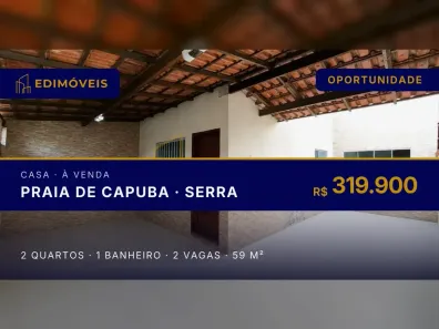 Casa com 2 Quartos à venda, 59m² no Praia de Capuba, Serra