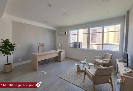 Sala Comercial para alugar, 27m² no Centro, Petrópolis