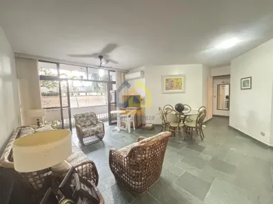 Apartamento com 4 Quartos para alugar, 137m² no Loteamento João Batista Julião, Guarujá
