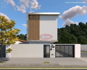 Casa de Condomínio com 2 Quartos à venda, 90m² no Vila Mathias, Santos