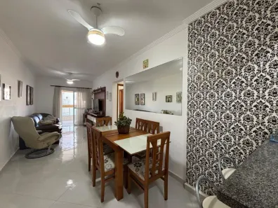 Apartamento com 2 Quartos para alugar, 95m² no Aviação, Praia Grande