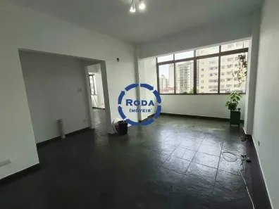 Apartamento com 3 Quartos para alugar, 133m² no Gonzaga, Santos