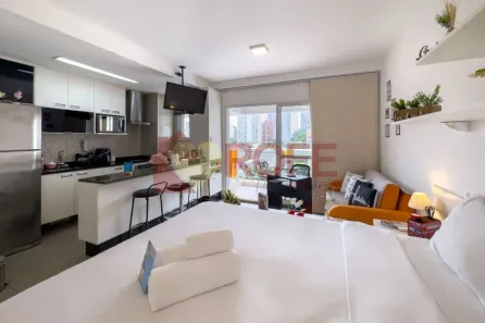 Apartamento com 1 Quarto à venda, 38m² no Brooklin Paulista, São Paulo