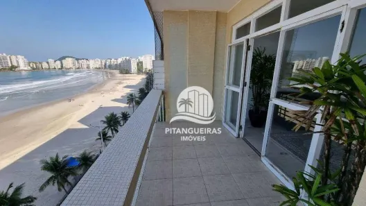 Apartamento com 3 Quartos para alugar, 170m² no Pitangueiras, Guarujá