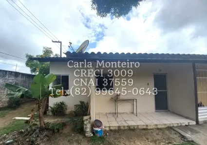 Casa de Condomínio com 2 Quartos à venda, 50m² no Cidade Universitária, Maceió