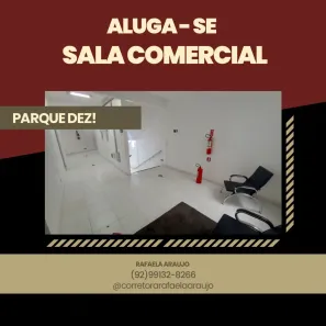 Sala Comercial para alugar, 150m² no Parque 10 de Novembro, Manaus