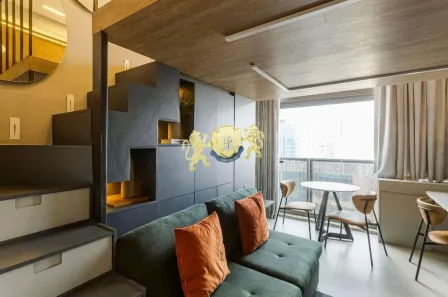 Flat com 1 Quarto à venda, 27m² no Moema, São Paulo