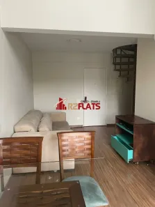 Flat com 1 Quarto para alugar, 50m² no Moema, São Paulo