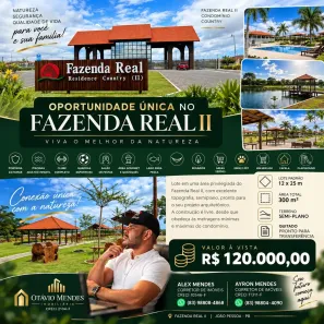 Fazenda/Sítio à venda, 300m² no Centro, Cruz do Espírito Santo