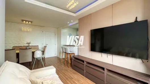 Apartamento com 2 Quartos à venda, 61m² no Barreiros, São José