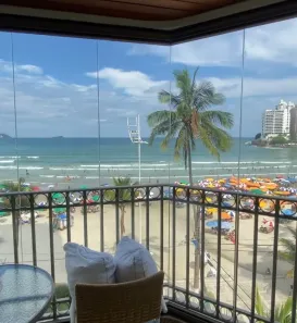 Apartamento com 4 Quartos para alugar, 204m² no Vila Luis Antônio, Guarujá