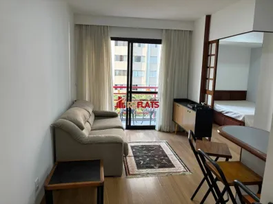 Apartamento com 1 Quarto para alugar, 35m² no Moema, São Paulo