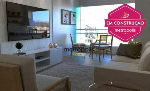Apartamento com 3 Quartos à venda, 91m² no Santo Antônio, São Caetano do Sul