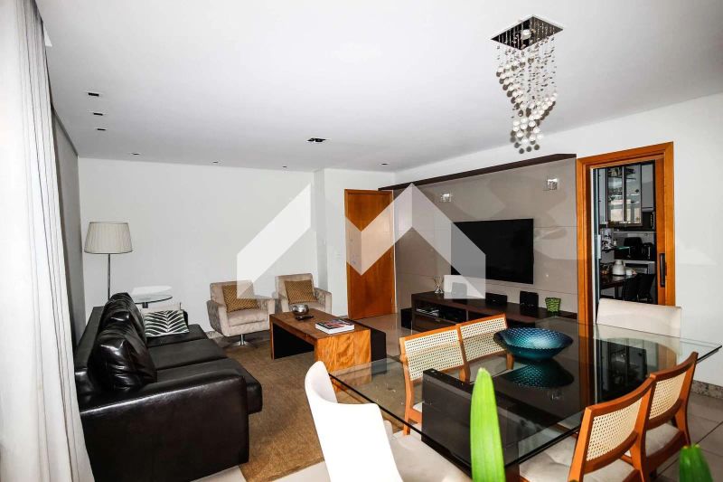 Apartamento com 4 quartos — Funcionários, Belo Horizonte