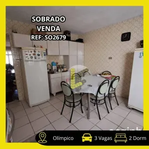 Sobrado com 2 Quartos à venda, 178m² no Olímpico, São Caetano do Sul