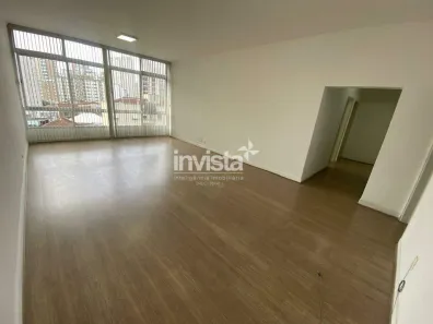 Apartamento com 3 Quartos para alugar, 168m² no Boqueirão, Santos
