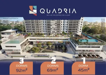 Apartamento com 2 Quartos à venda, 70m² no Condomínio Royal Park, São José dos Campos