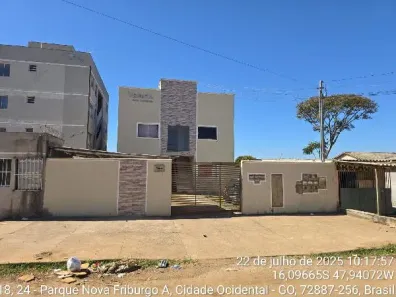 Apartamento com 2 Quartos à venda, 48m² no Parque Nova Friburgo B, Cidade Ocidental