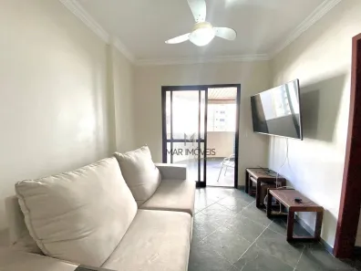 Apartamento com 2 Quartos para alugar, 80m² no Pitangueiras, Guarujá